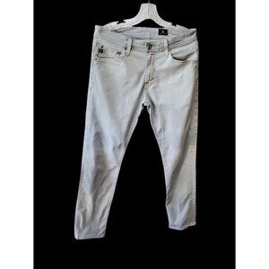 AG Adriano Goldschmied Womens Herringbone Print Skinny Jeans - Size 28